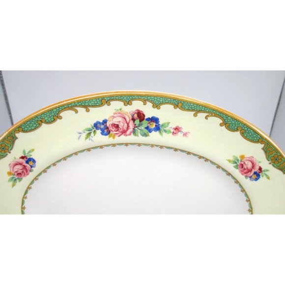 Vintage Platter Myott's Royal Crown England 10" x 7-3/4" Replacement Serveware - Picture 2 of 5